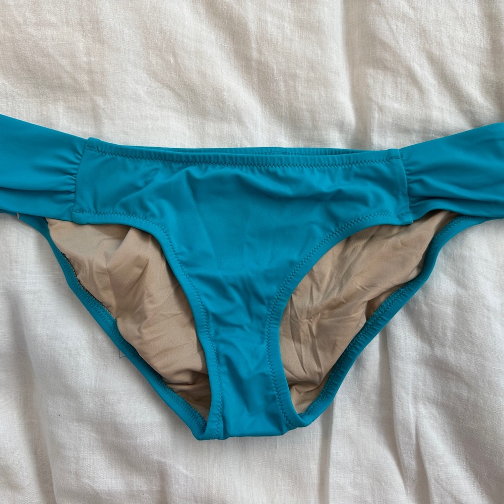 BNWT J. Crew Aqua Bikini Swimwear Classic Style